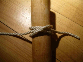 Webleinstek - Clove Hitch