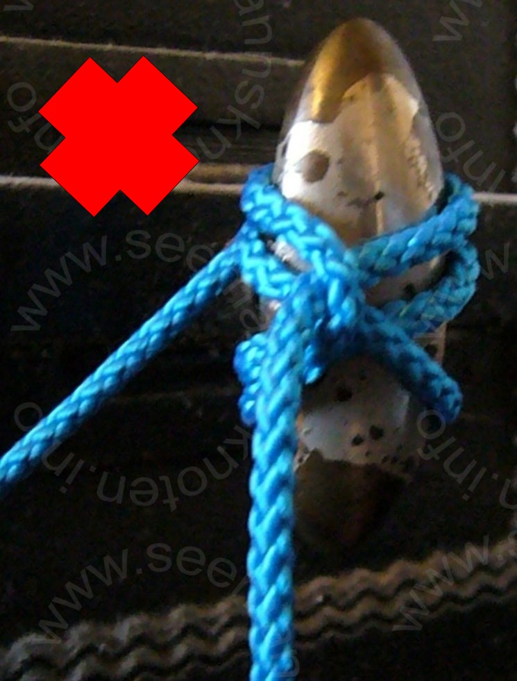 falscher Kopfschlag