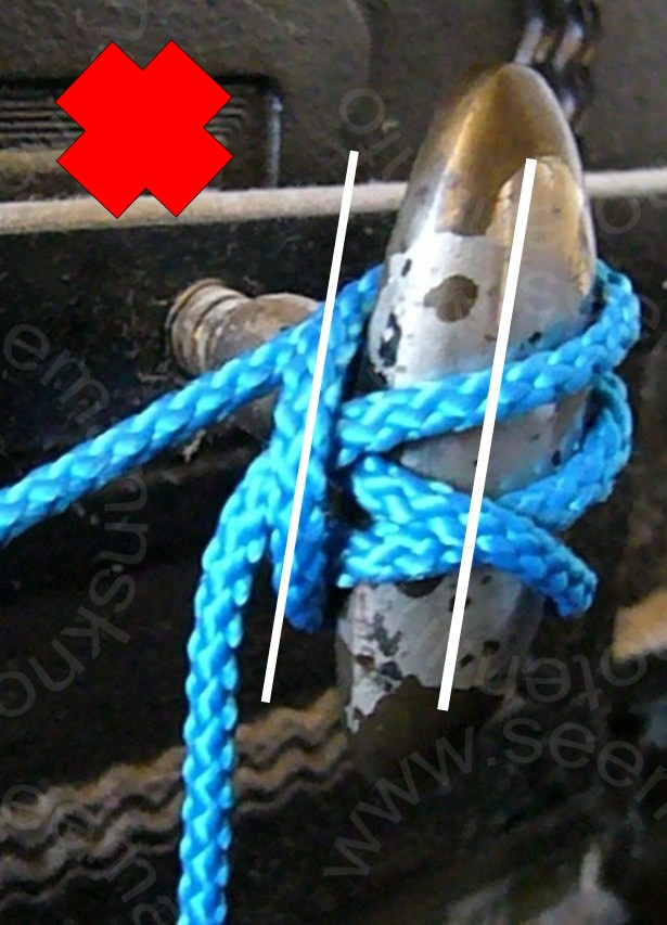 falscher Kopfschlag